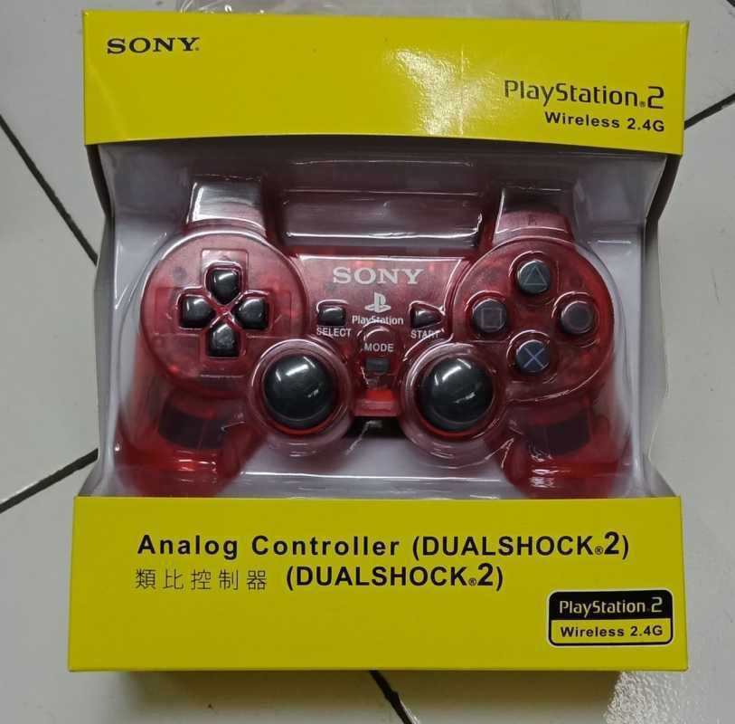 Stik Stick PS2 Warna Merah Kualitas bagus
